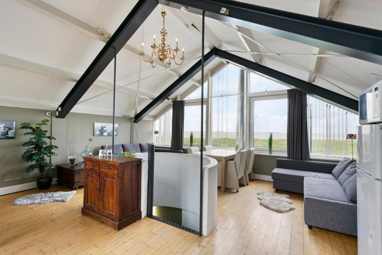 Mooi Huis Met Zeezicht Aan Strand Bed En Breakfast Yerseke Exteriör bild